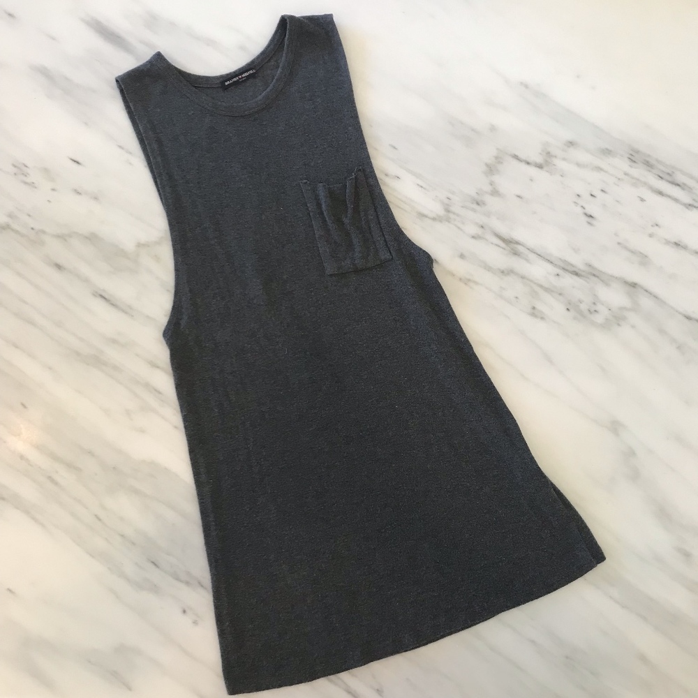 Grey Brandy Melville Sleeveless Dress